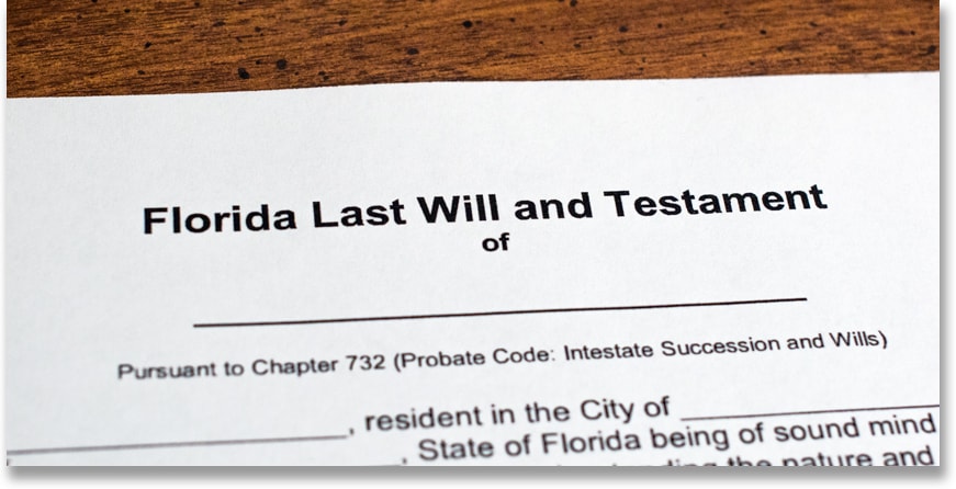 Last Will and Testament in Florida