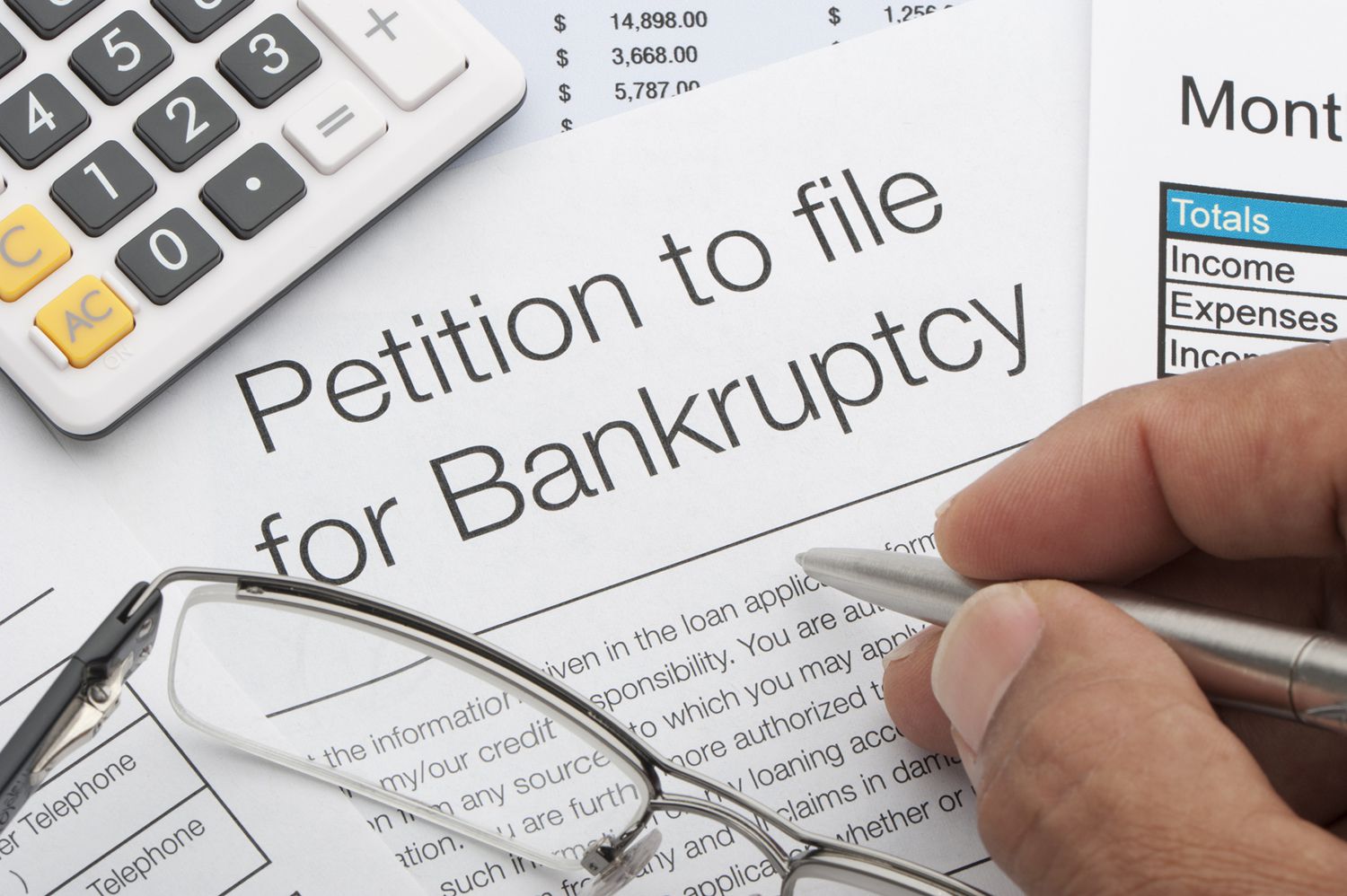 How to Declare Bankruptcy in Tx